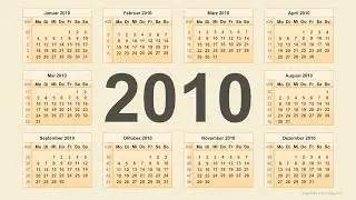 Kalender 2010
