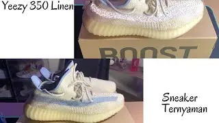 Adidas Yeezy Terkeren Yeezy 350 Linen - Unboxing & Review