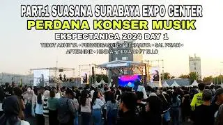 EVENT SURABAYA || PART.1 SUASANA SURABAYA EXPO CENTER (SBEC) KONSER MUSIK EKSPECTANICA 2024