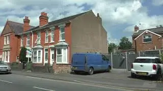 Driving On Tudor Way, Oldbury Road, Comer Gardens, Fern Road & Martley Road, Worcester, England
