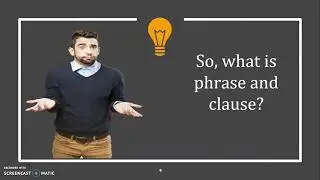 English Grammatical Units