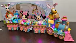 Disney Spring Train With Lights and Music Toys Unboxing 