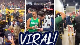 HUGE🥰: Caitlin Clark&rsquo;s Heartwarming Moment With Fans & Brazil Team Goes Viral! After The Game😱