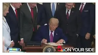 President Trump blocks EV mandates in California