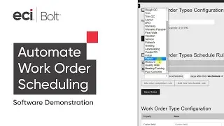 Bolt Trade Contractor Software Feature, Work Order Scheduling