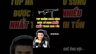 Top những khẩu s&uacute;ng được sử dụng nhiều nhất trong sinh tồn... #freefire #shots