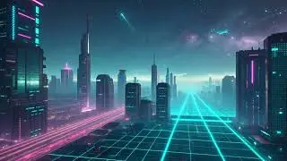 Neon Horizon Sequences &mdash; Analog Space Synth for Night Drives Mix -- [22mins]