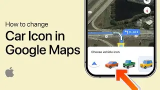 How To Change the Arrow to Vehicle Icon on Google Maps