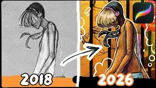 My Digital Coloring Process: Turning Sketches into Finished Art