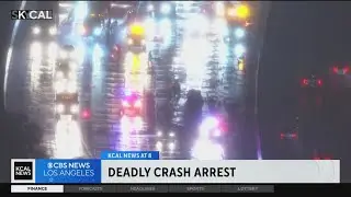 Arrests made in fatal hit-and-run crash on 60 Freeway in March