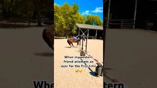 Well&hellip;.. #horse #fail #western #funny #horseriding #jumping #fyp