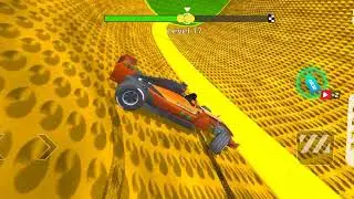Formula car ramp racing ! ramp racing simulator games ! remote control car racing #gaming #rampcar