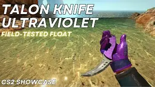 Talon Knife Ultraviolet (Field-Tested) | CS2 Skin Showcase #787