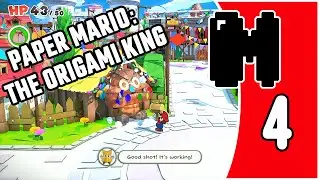 Montagical Plays Paper Mario: The Origami King (EP 4) - THE DARK SOULS OF PAPER GAMES