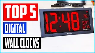 Top 5 Best Digital Wall clocks in 2021 &ndash; Reviews