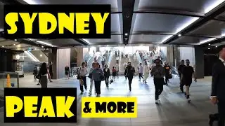 Walking against the evening peak in Sydney on a Thursday night. 🗣️