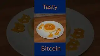 Bitcoin Pudding ₿🍮₿ with Honey #shorts #bitcoin #food