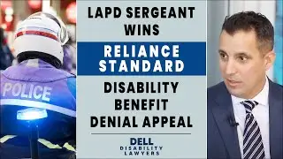 LA Police Officer with COPD & Back Disorder Wins Reliance Standard Long Term Disability Appeal
