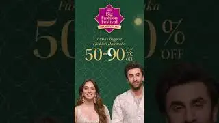 Myntra Big Fashion Festival starts 23rd Sep | Exciting deals on Fashion & Beauty