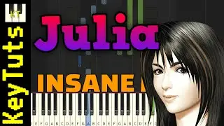 Julia [Final Fantasy VIII] - Insane Mode [Piano Tutorial] (Synthesia)