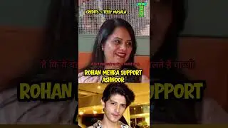 rohan mehra support ashnoor #biggboss19 #biggboss