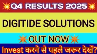 Digitide Solutions Q4 Results 2025🔴Digitide Solutions Results🔴Digitide Solutions Limited Share Price