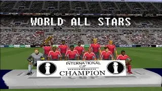 ISS Pro Evolution - World All Stars International Cup Full Playthrough