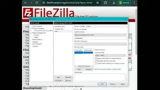 Setting up a FTP Server using FileZilla