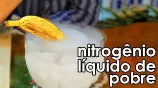Nitrogênio líquido de pobre (líquido supergelado caseiro - EXPERIMENTOS de FÍSICA)