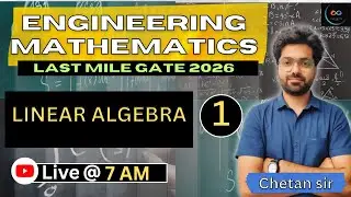 Matrix Algebra  ||  ENGINEERING MATHEMATICS #lastmileforgate2026 #gate  #ese