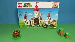 Lego Super Mario Unboxing and How to Build: Battle with Roy at Peach&rsquo;s Castle 71435 Expansion Set