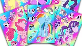 Peel & Play💞Incredibox Sprunki Sticker Book - My Little Pony