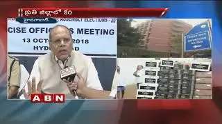 Excise Commissioner Somesh Kumar Face to Face over Alcohol Controlling in Telangana | ABN Telugu