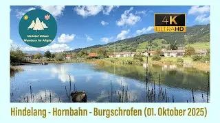 Hindelang - Hornbahn - Burgschrofen (01. Oktober 2025)