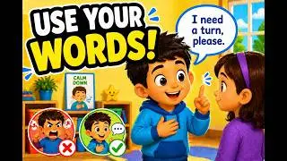 I Can Use My Words | Autism-Friendly Social Story for Kids