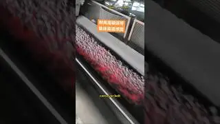 Have you ever seen such a high-strength and high-temperature-resistant conveyor belt?
