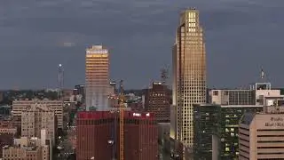 Omaha Skyline @Sunrise