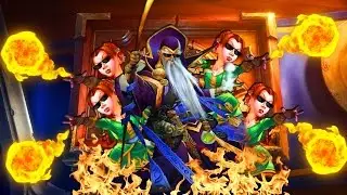 Hearthstone: Mage Exodia OTK Deck (Infinite Fireball)