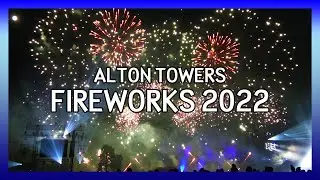 Alton Towers Fireworks 2022
