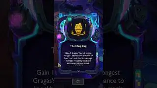 The Chug Bug Gragas Hero Augment #tft