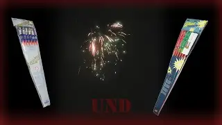 Funke Super Gemini und Crackerschweif Raketen - Vorschie&szlig;en Talfeuerwerk!