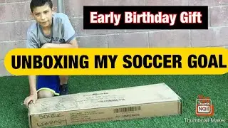 I FOUND THE RIGHT GOAL FOR YOUR BACKYARD. Unboxing it. 2020