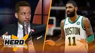 Chris Broussard on Kyrie Irving's future, Warriors vs Celtics & LeBron James | NBA | THE HERD