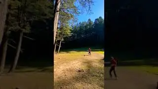 पहाड़ों के बीच में #cricket #shot #beautiful #ground #nature #forest #uttarakhand #tourism