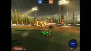Fast play into goal