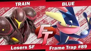Frame Trap #89: TRAIN (Dark Samus) vs BLUE (Greninja) LSF