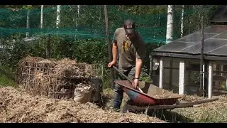 Peaceful Days of Simple Work - Sourdough Pizza, Chicken Coop and Compost by the Lake | Slow living.