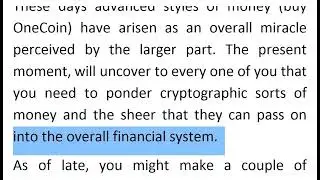 Here's What Really Matters in One Coin Exchange news @TechQueen