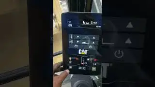 CAT 323D3 Excavetor Monitor review