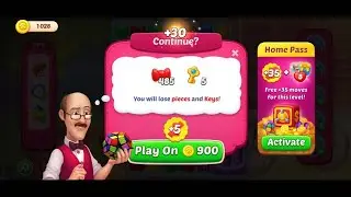 Homescapes Super Hard Level 2578 No Boosters 